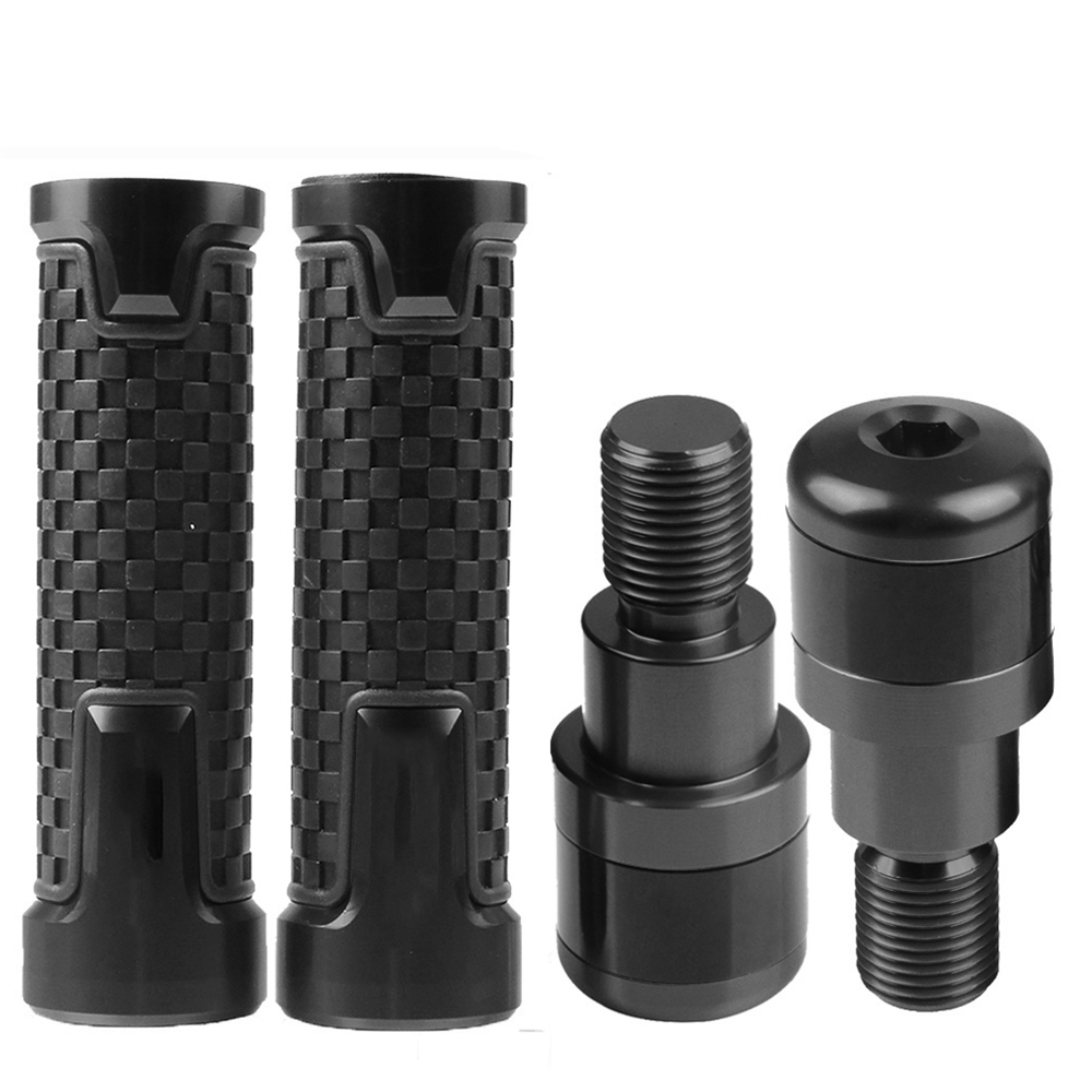 Motorcycle Gear Logo - Majesty400 Motorcycle CNC Handlebar Handle Grips