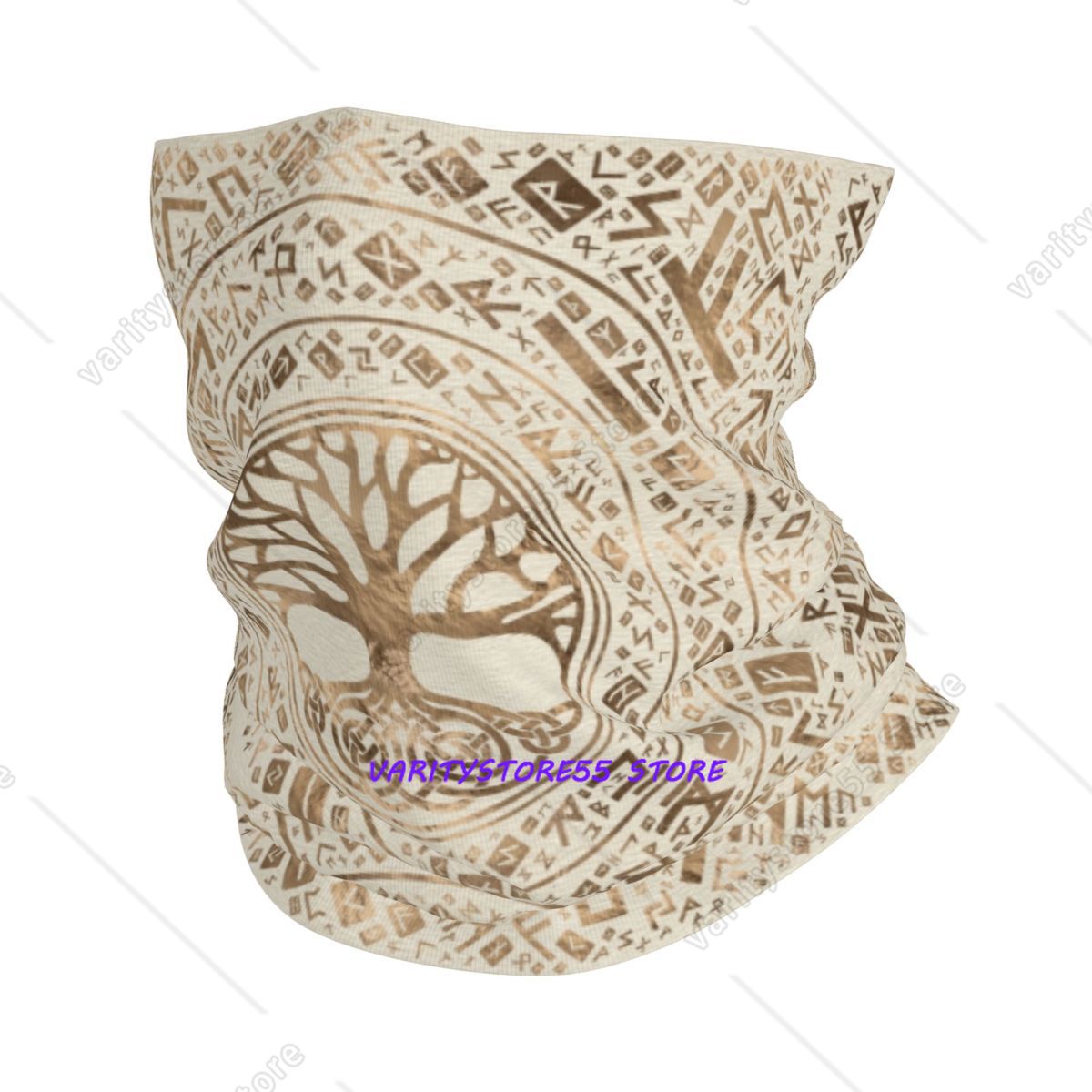 Neck Warmer Balaclava - Custom Tree Of Life Viking Yggdrasil