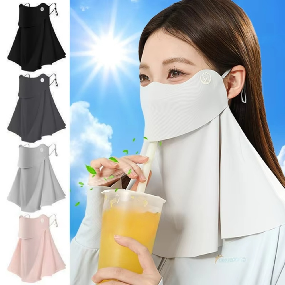 Neck Warmer Balaclava - Summer Ice Silk Sun Protection Mask