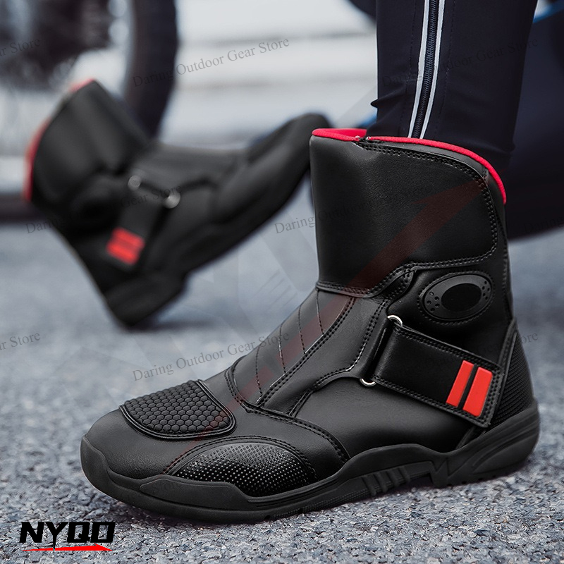 Motorcycle Boots Riding Shoes  - огляд і ціна Motorcycle Gear Plus Size Women