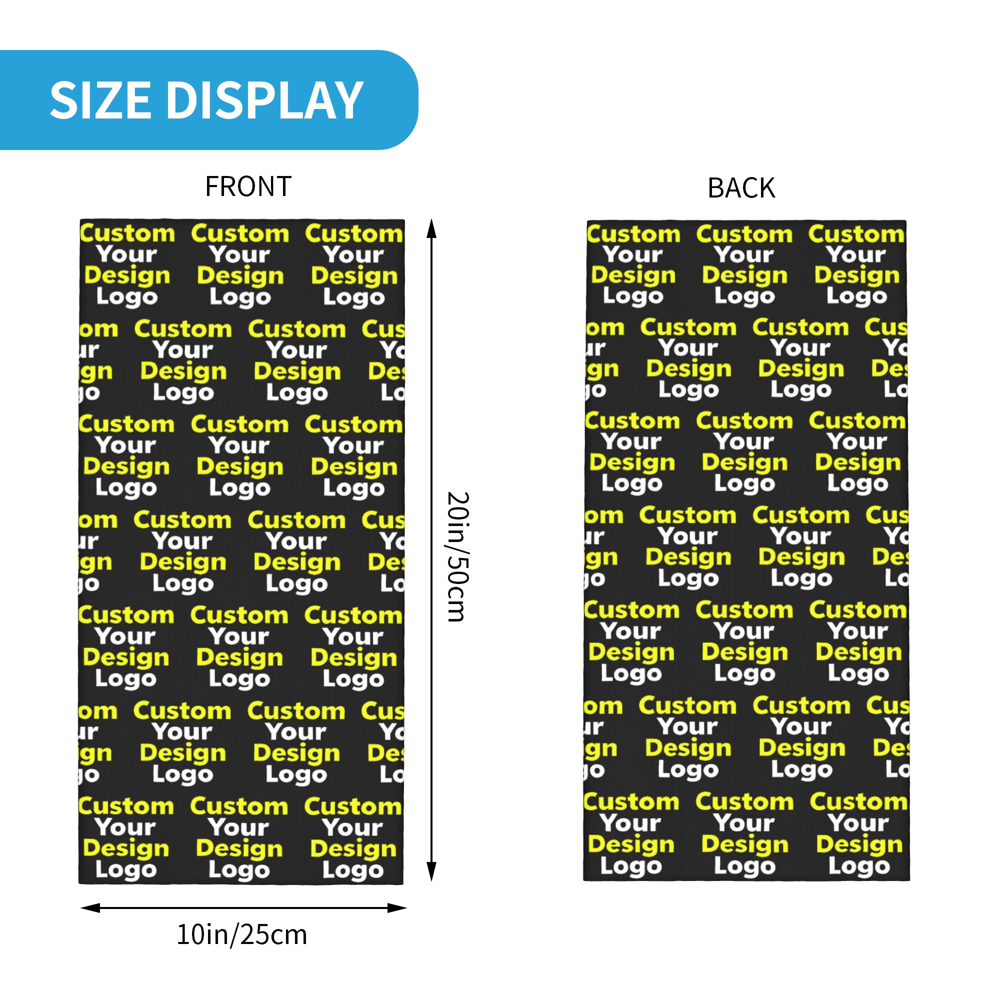 Custom Custom Your Design Logo - огляд і ціна Neck Warmer Balaclava