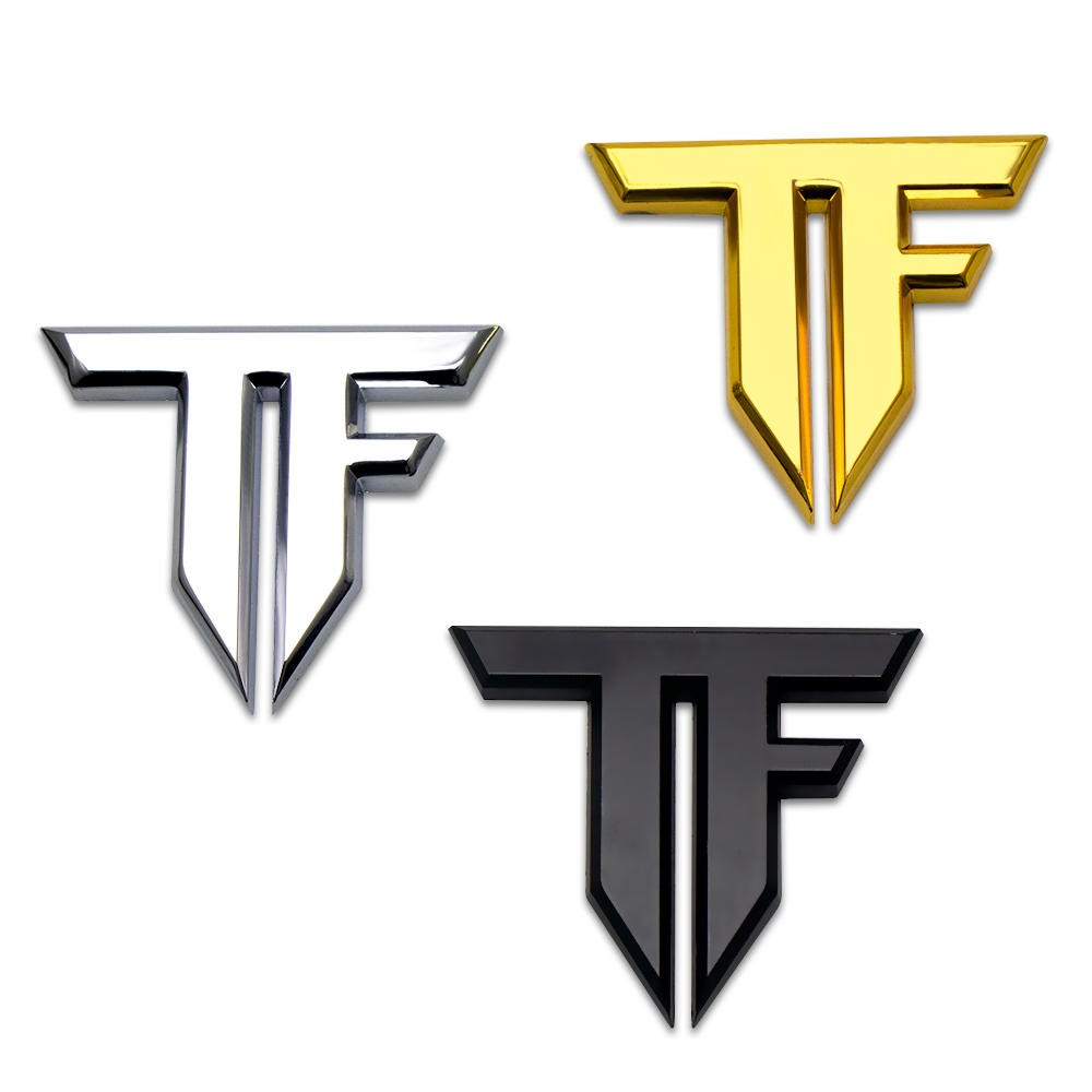 1pc 3D Metal TF Emblem Badge C - огляд і ціна Motorcycle Gear Logo