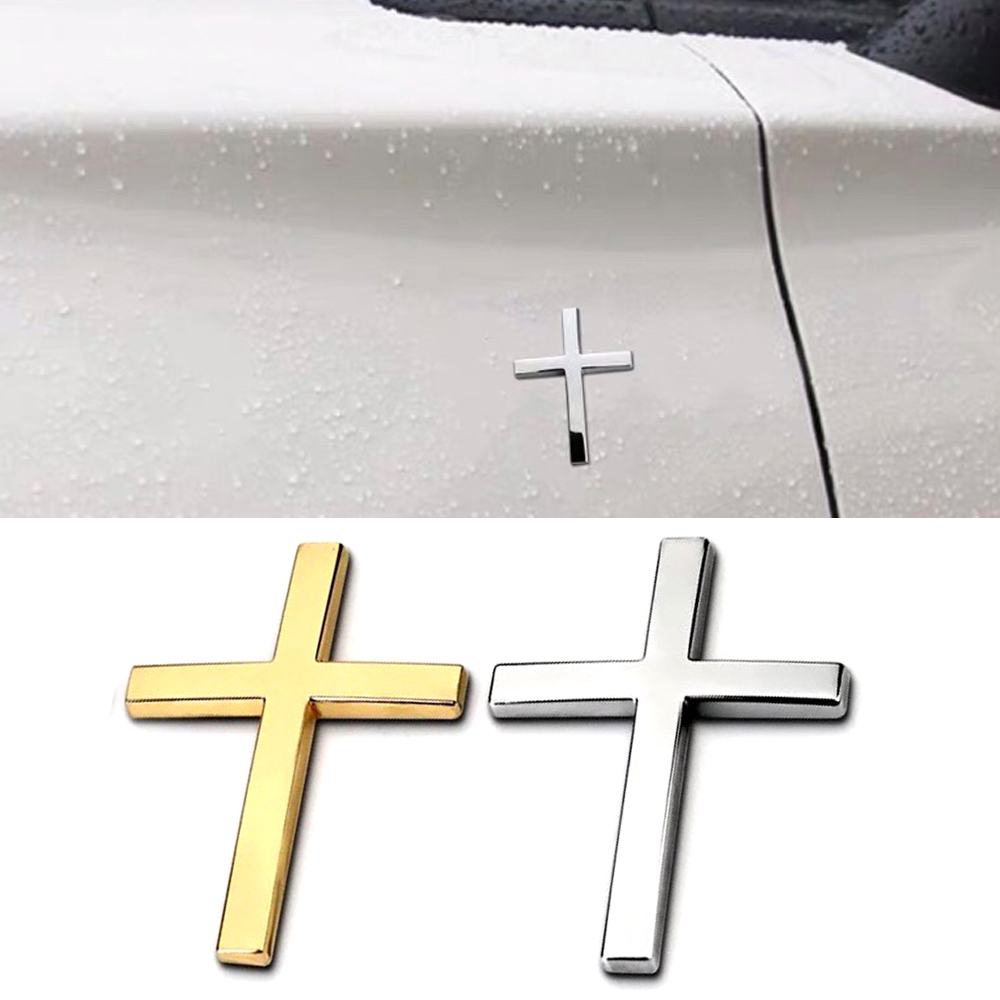 Black Silver Gold Cross Chrome - огляд і ціна Motorcycle Gear Logo