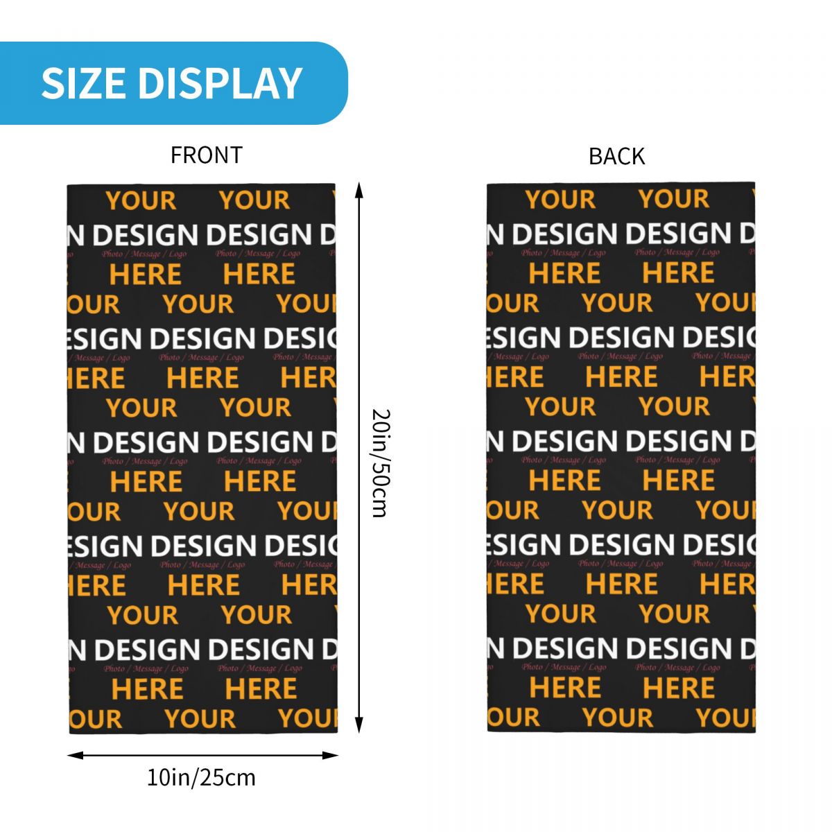 Custom Your Design Here Bandan - огляд і ціна Neck Warmer Balaclava