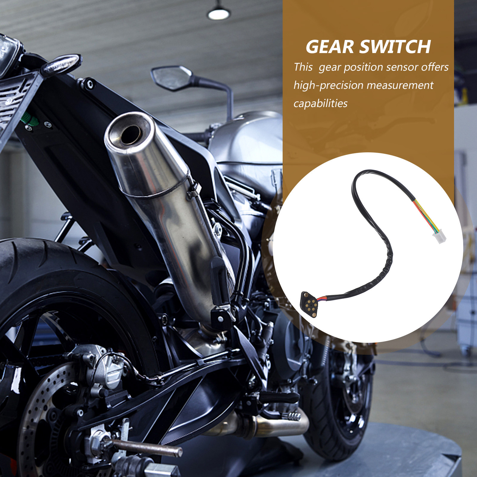 Gear Position Sensor Switch fo - огляд і ціна Motorcycle Gear Indicator Install