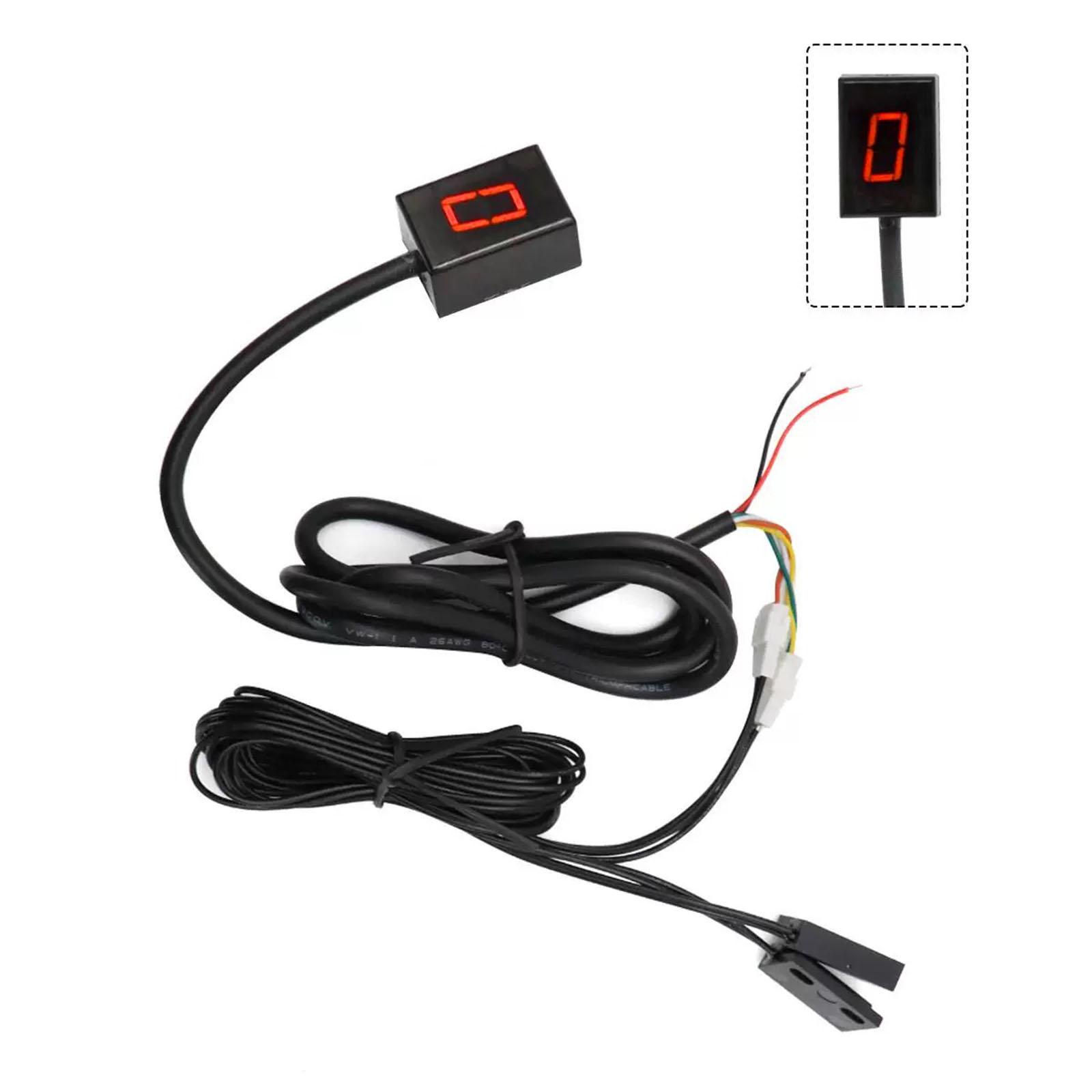 Universal Motorbike Digital Ge - огляд і ціна Motorcycle Gear Indicator Install