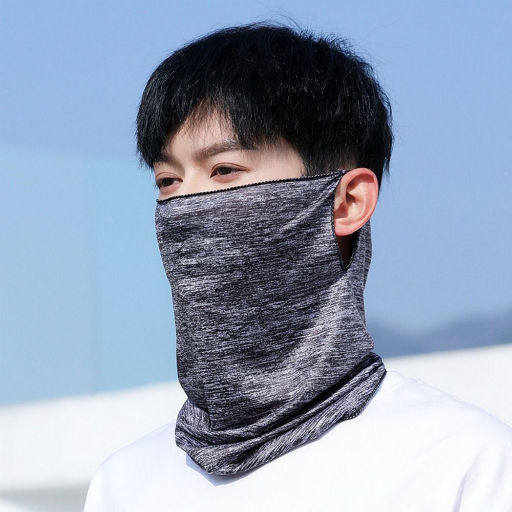 Anti-UV Breathable lce Silk Ba - огляд і ціна Neck Warmer Balaclava