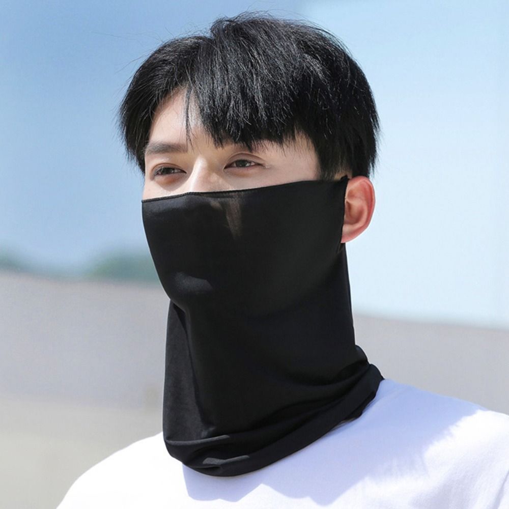 Anti-UV Breathable lce Silk Ba - огляд і ціна Neck Warmer Balaclava