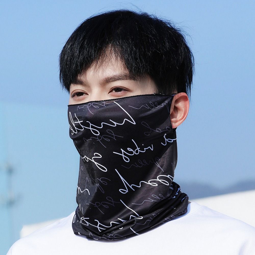 Anti-UV Breathable lce Silk Ba - огляд і ціна Neck Warmer Balaclava
